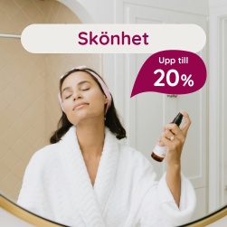 Skönhet – upp till 20 %
